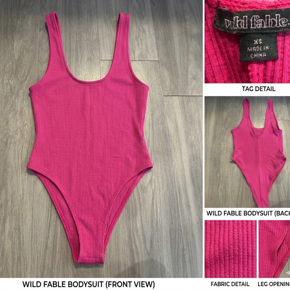 Wild Fable Pink woman’s bodysuit